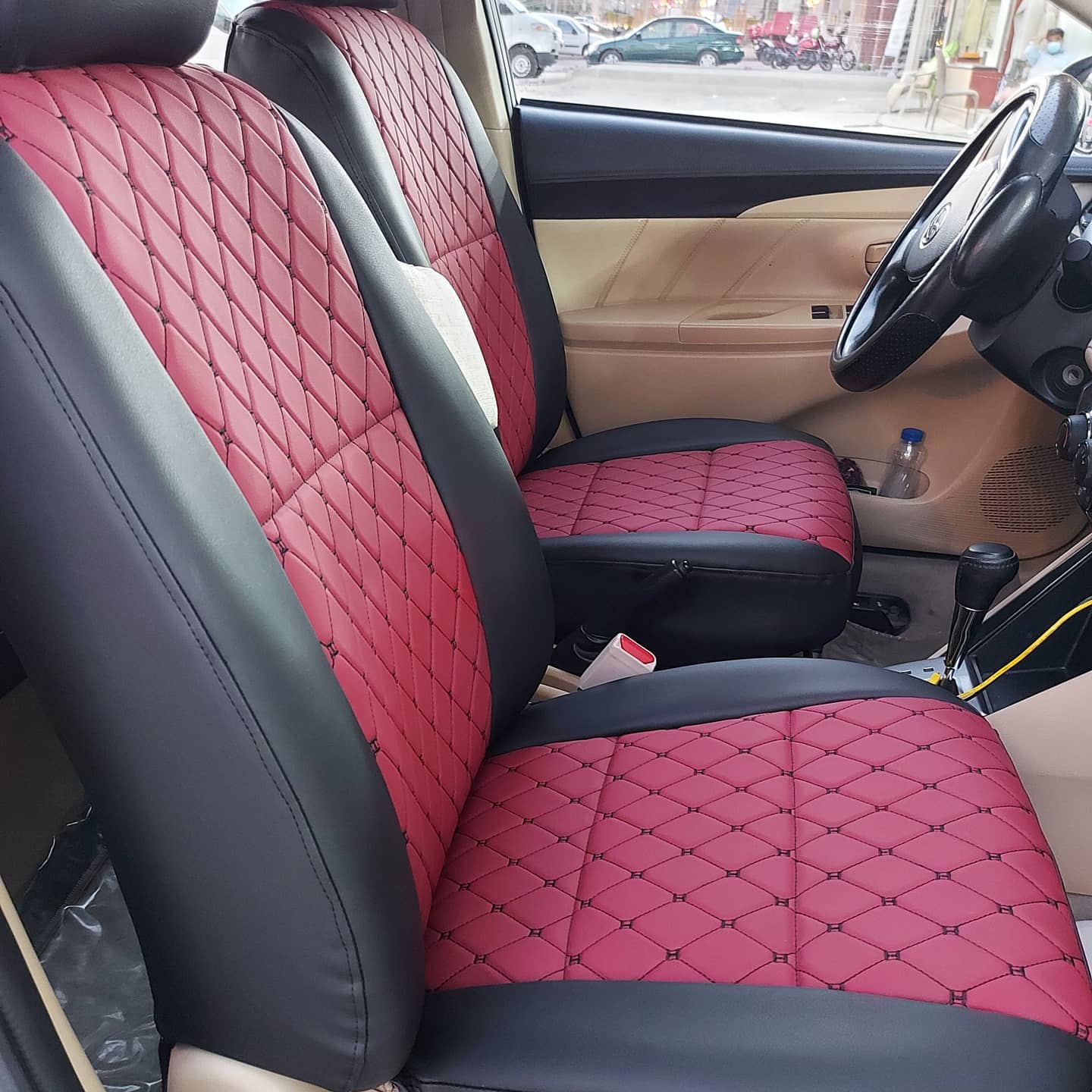 Sedan seat upholstery in Kuwait with custom car seats